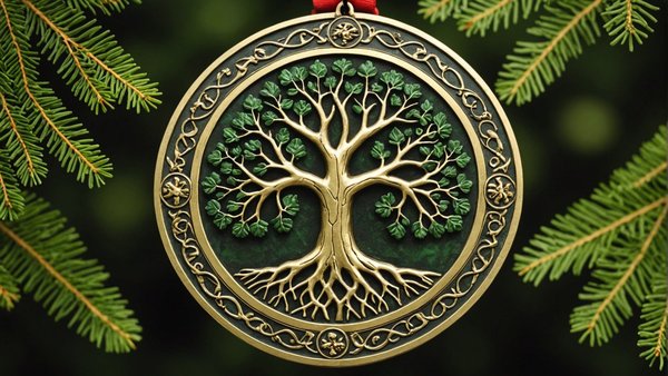 Médaillon de l'arbre sacré : découvrez son symbole